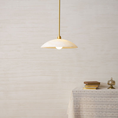 Westmere Alabaster Dome Pendant Light