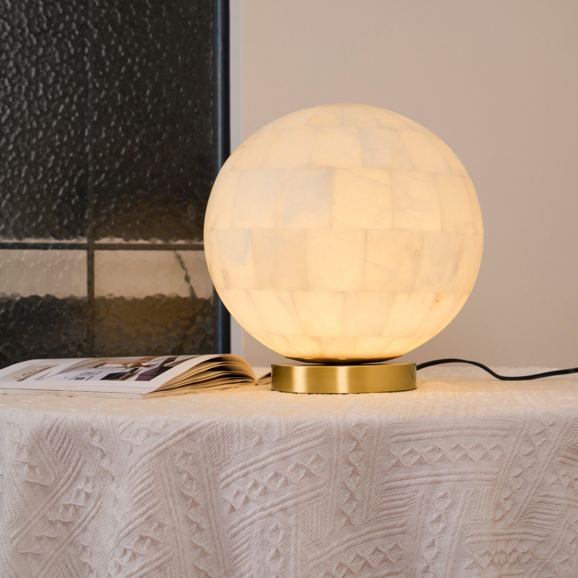Alabaster Table Lamp