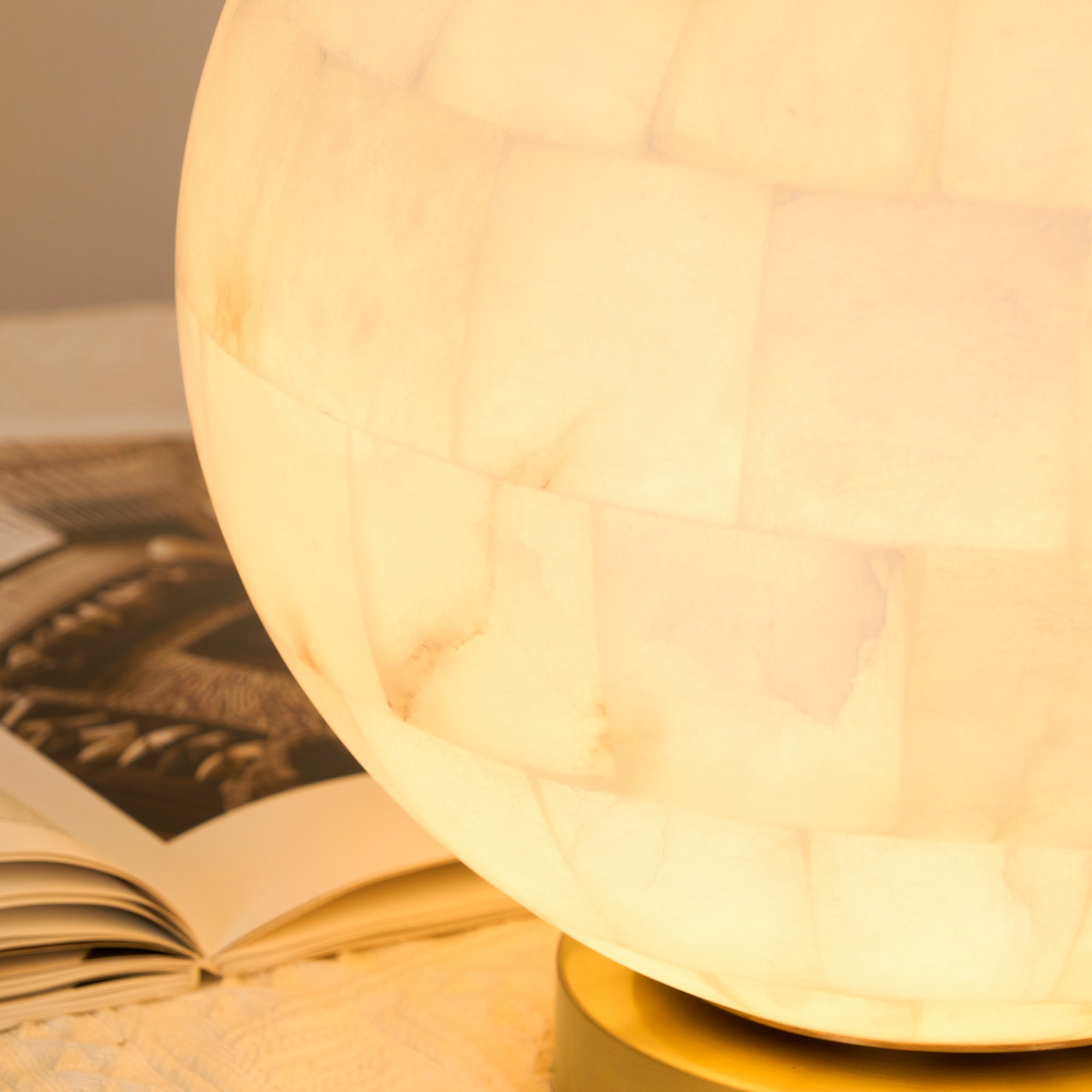 Alabaster Table Lamp