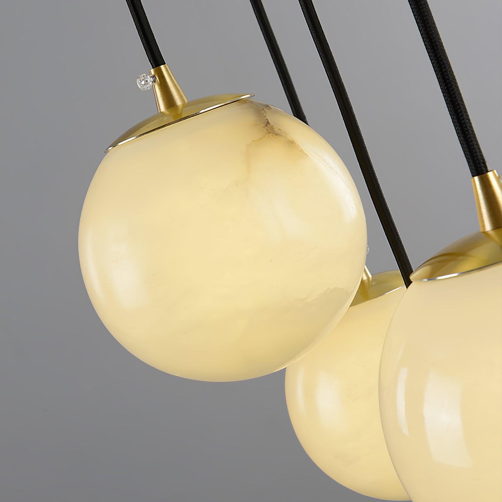 Sexta Alabaster Pendant Light Chandelier