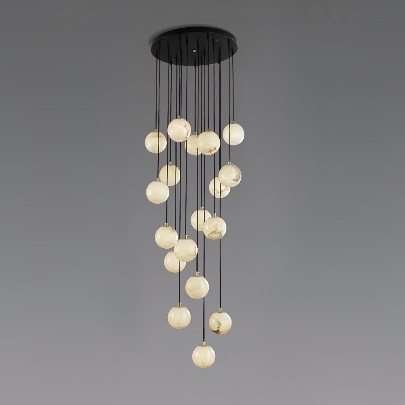 Sexta Alabaster Pendant Light Chandelier
