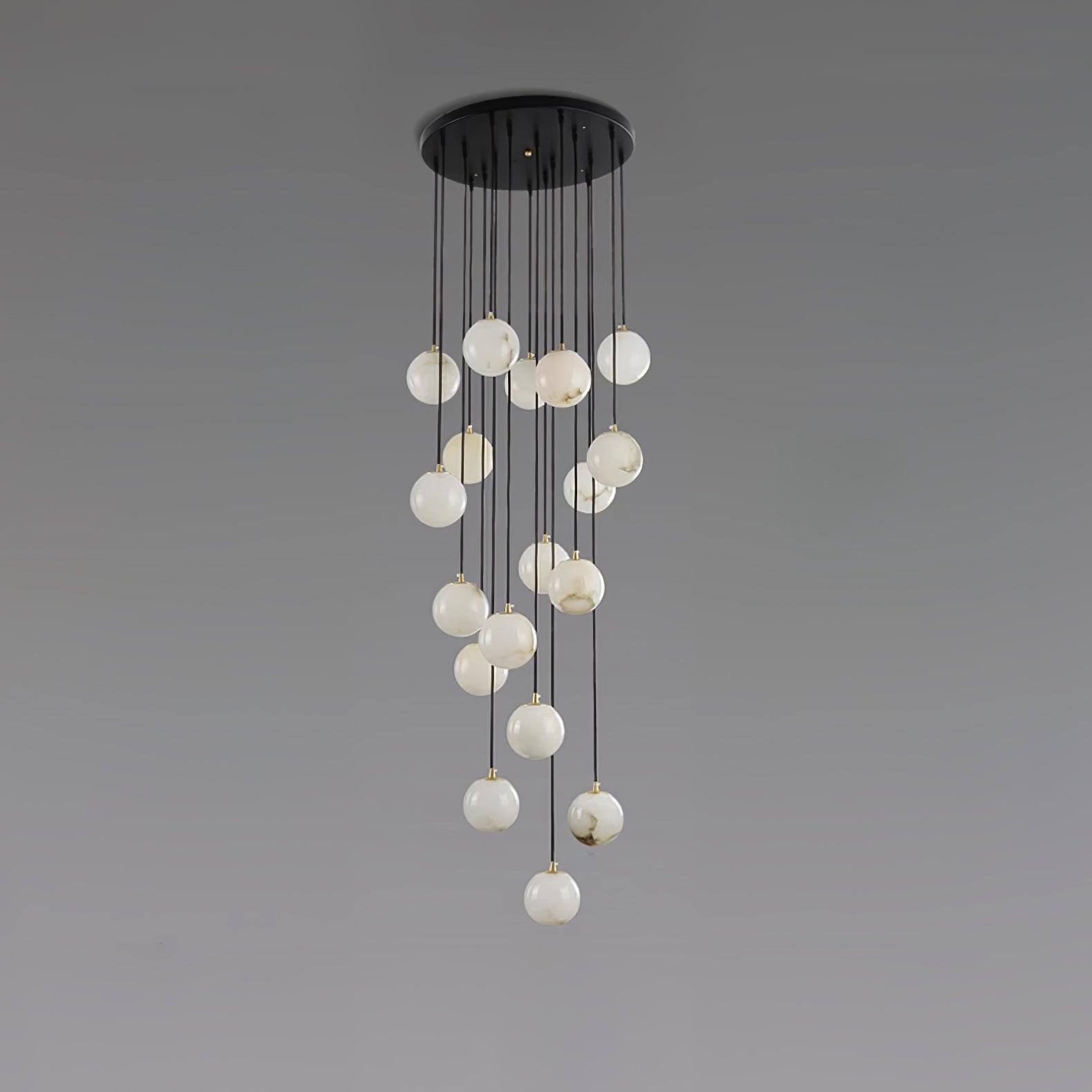 Sexta Alabaster Pendant Light Chandelier