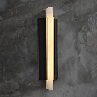Aurelian Vintage Alabaster Wall Light - Neutral Decor