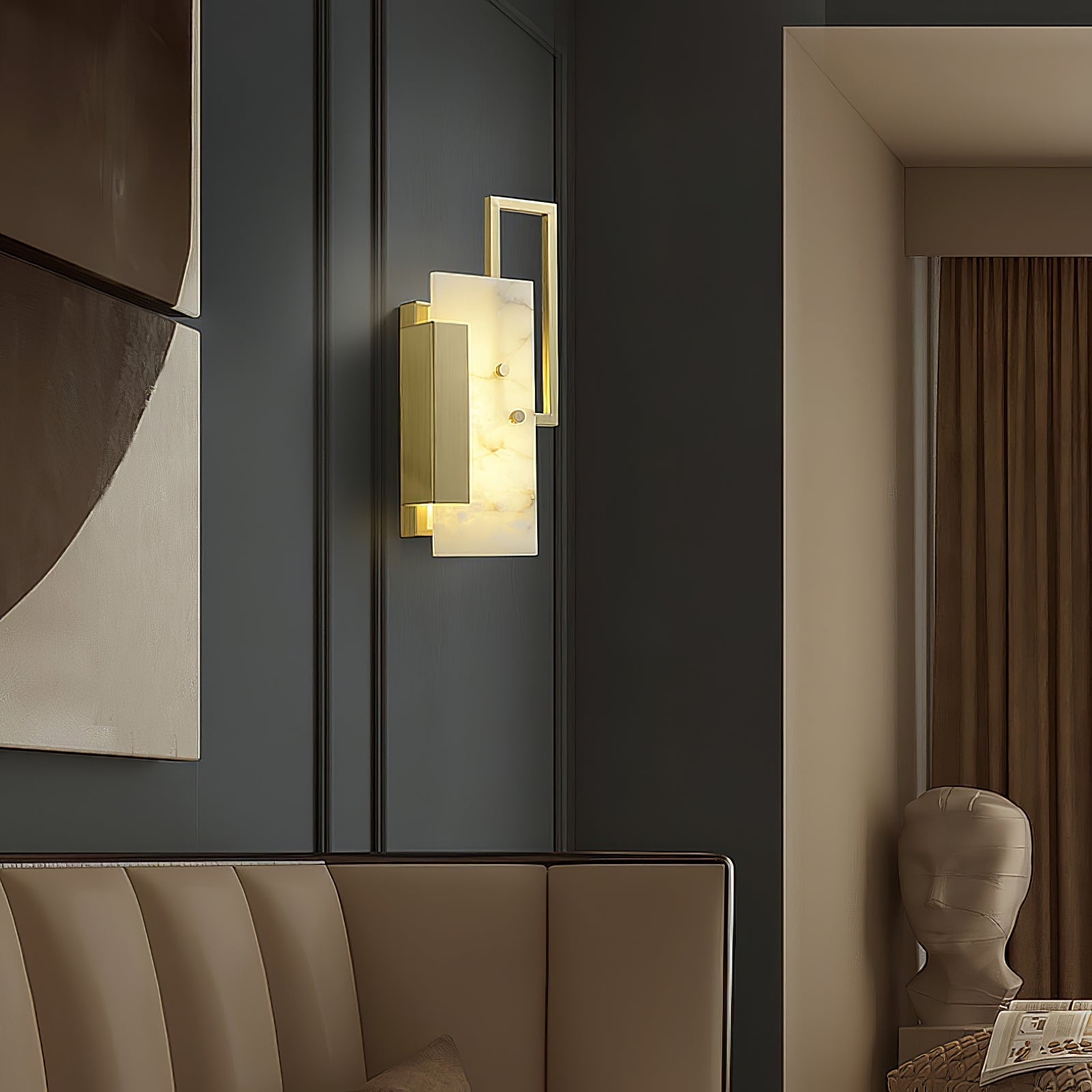 Albinelle Alabaster Wall Lamp