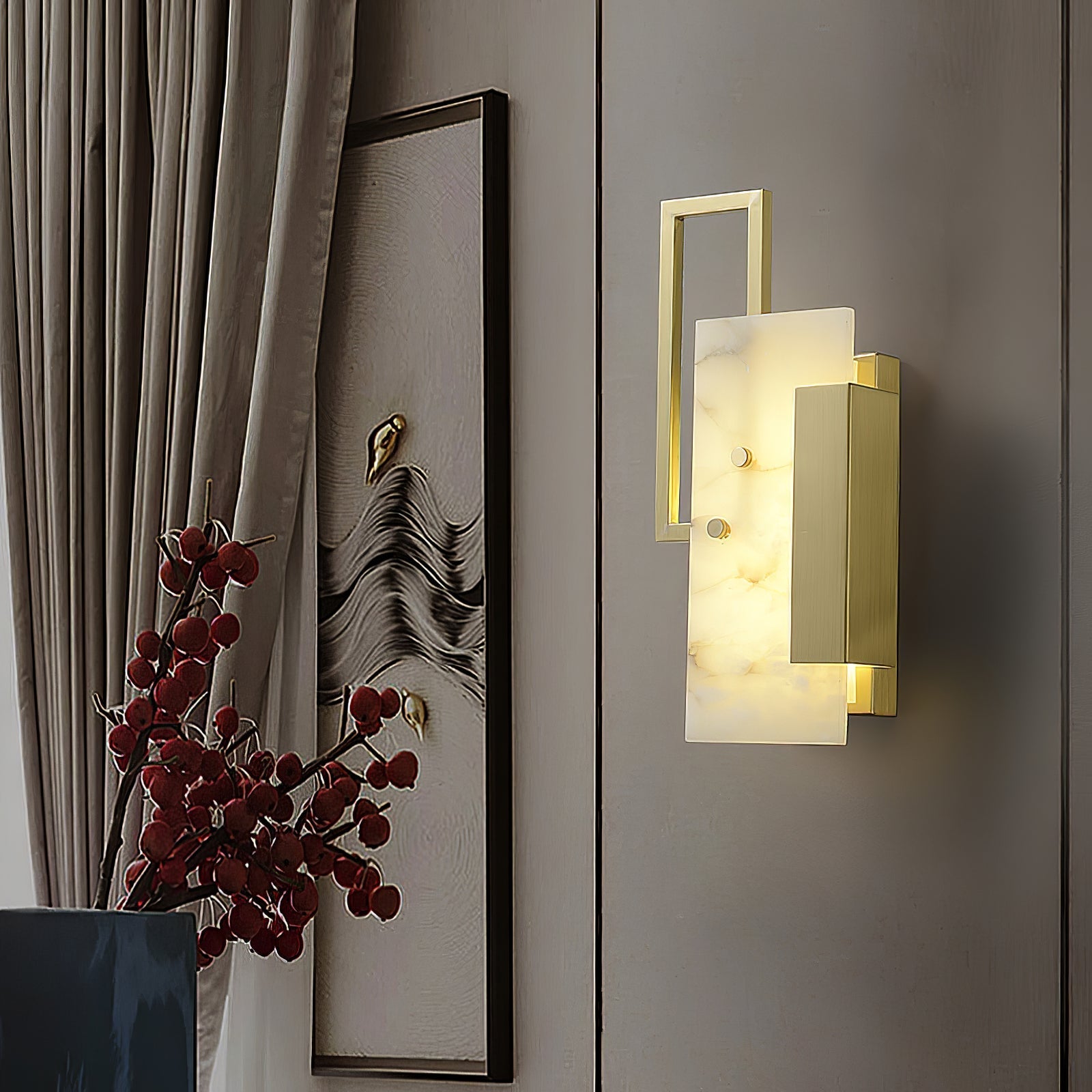 Albinelle Alabaster Wall Lamp