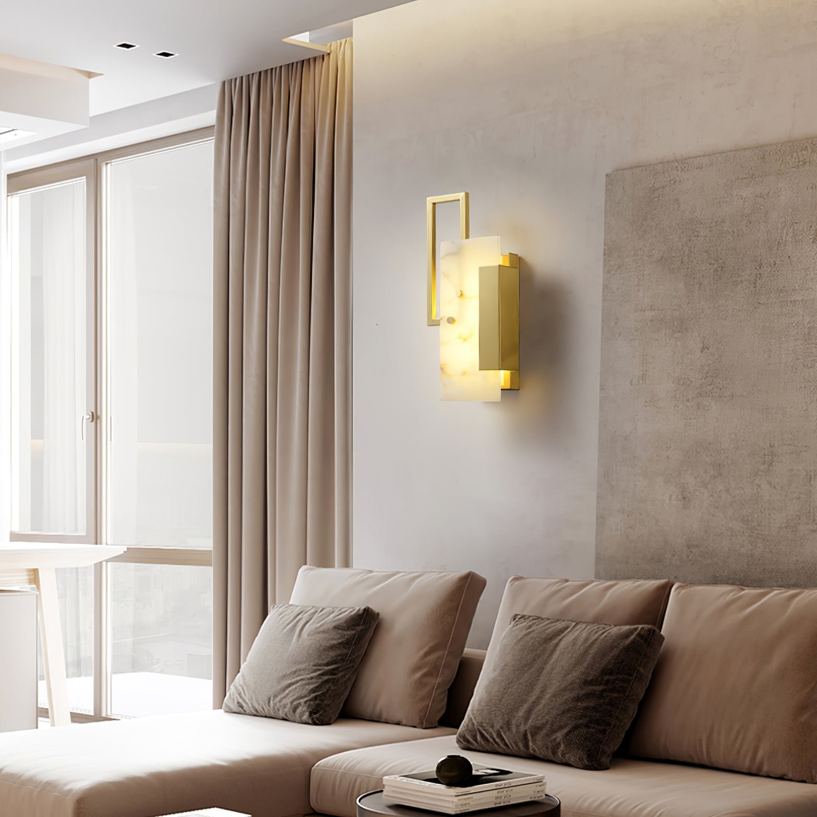 Albinelle Alabaster Wall Lamp