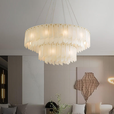Vevelila Alabaster Chandelier