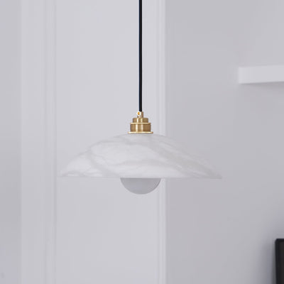 Westmere Alabaster Dome Pendant Light