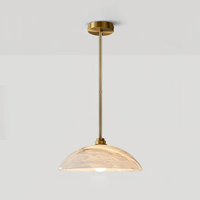 Westmere Alabaster Dome Pendant Light