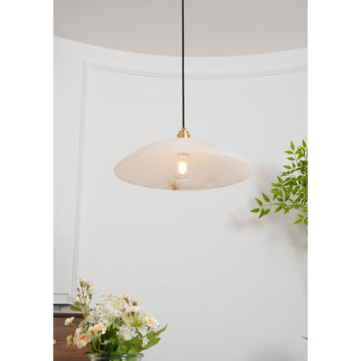 Westmere Alabaster Dome Pendant Light