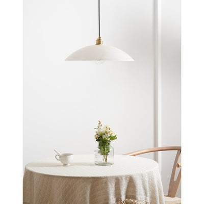 Warenol Minimalist Alabaster Pendant Light