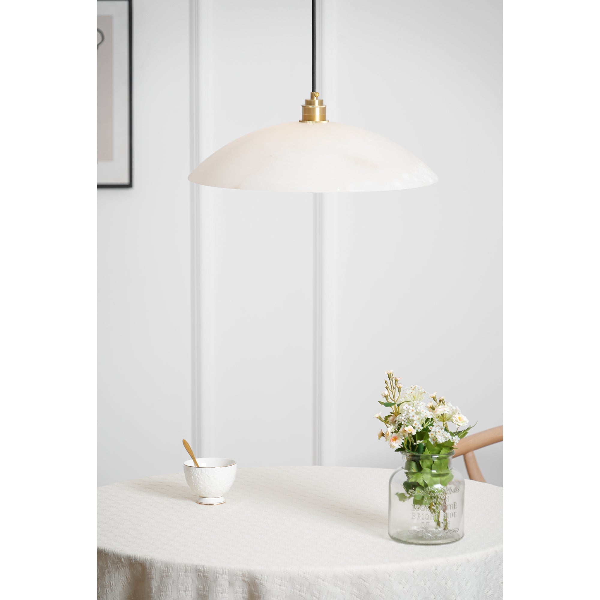 Ezriel Alabaster Pendant Light