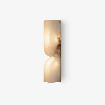Niveelle Alabaster Rectangular Wall Lamp