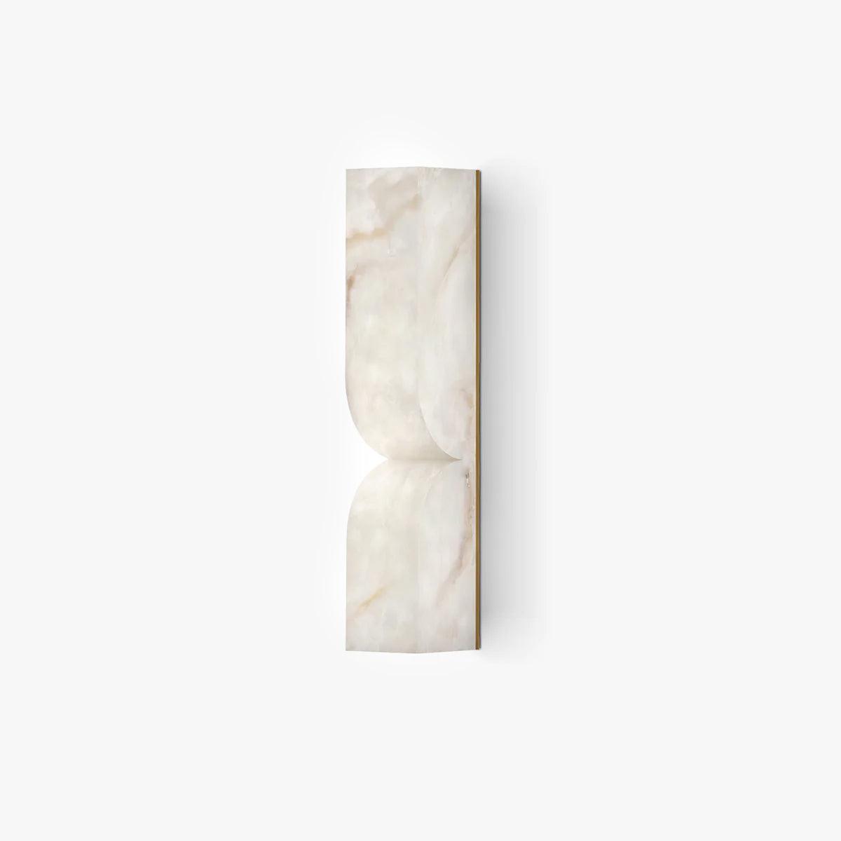 Niveelle Alabaster Rectangular Wall Lamp