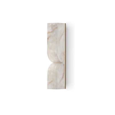 Niveelle Alabaster Rectangular Wall Lamp