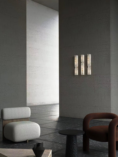 Niveelle Alabaster Rectangular Wall Lamp