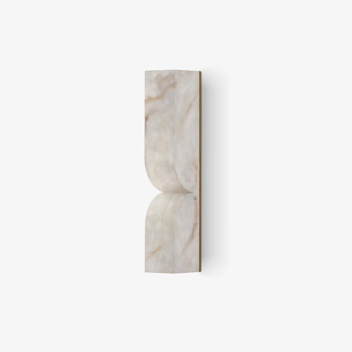 Niveelle Alabaster Rectangular Wall Lamp