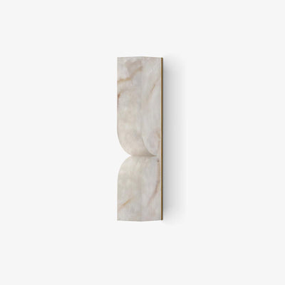 Niveelle Alabaster Rectangular Wall Lamp