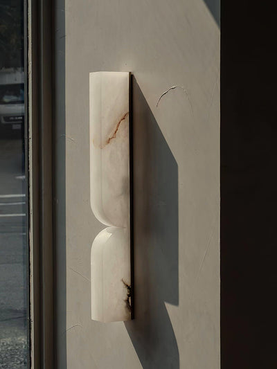 Niveelle Alabaster Rectangular Wall Lamp