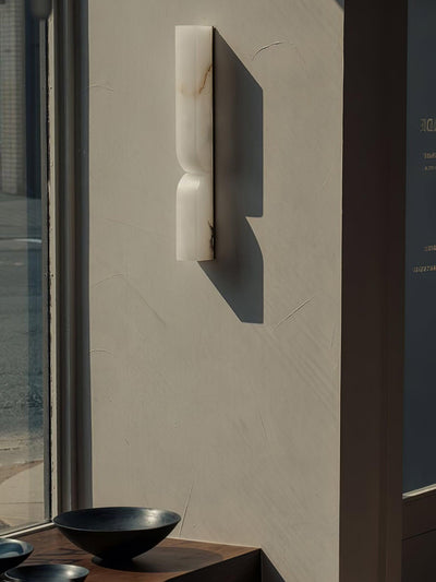 Niveelle Alabaster Rectangular Wall Lamp