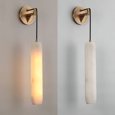 Alabaster Individual Creativity Flute  Wall Lamp