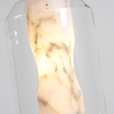 Edenborne Alabaster Glass Cylinder Pendant Light
