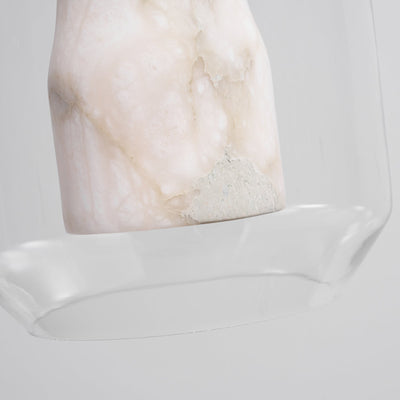 Edenborne Alabaster Glass Cylinder Pendant Light