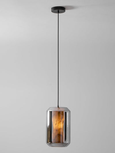 Edenborne Alabaster Glass Cylinder Pendant Light