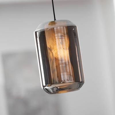 Edenborne Alabaster Glass Cylinder Pendant Light