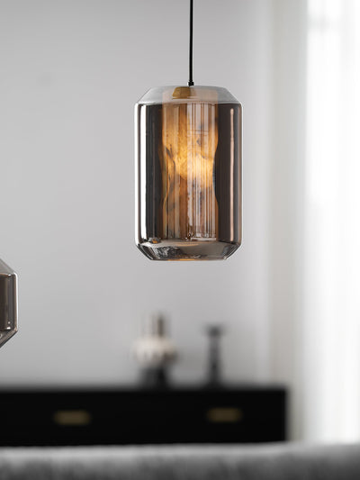 Edenborne Alabaster Glass Cylinder Pendant Light