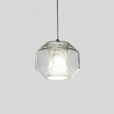 Edenborne Alabaster Glass Cylinder Pendant Light