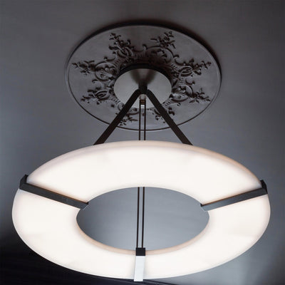 Faelor Alabaster Ring Pendant Light