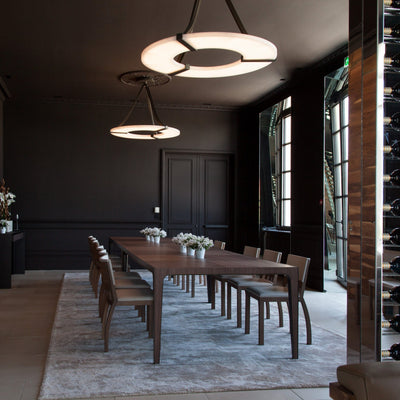 Faelor Alabaster Ring Pendant Light