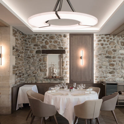 Faelor Alabaster Ring Pendant Light