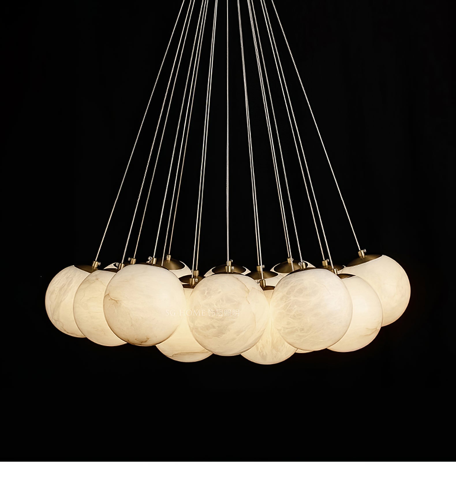 Cyrel Alabaster Chandelier