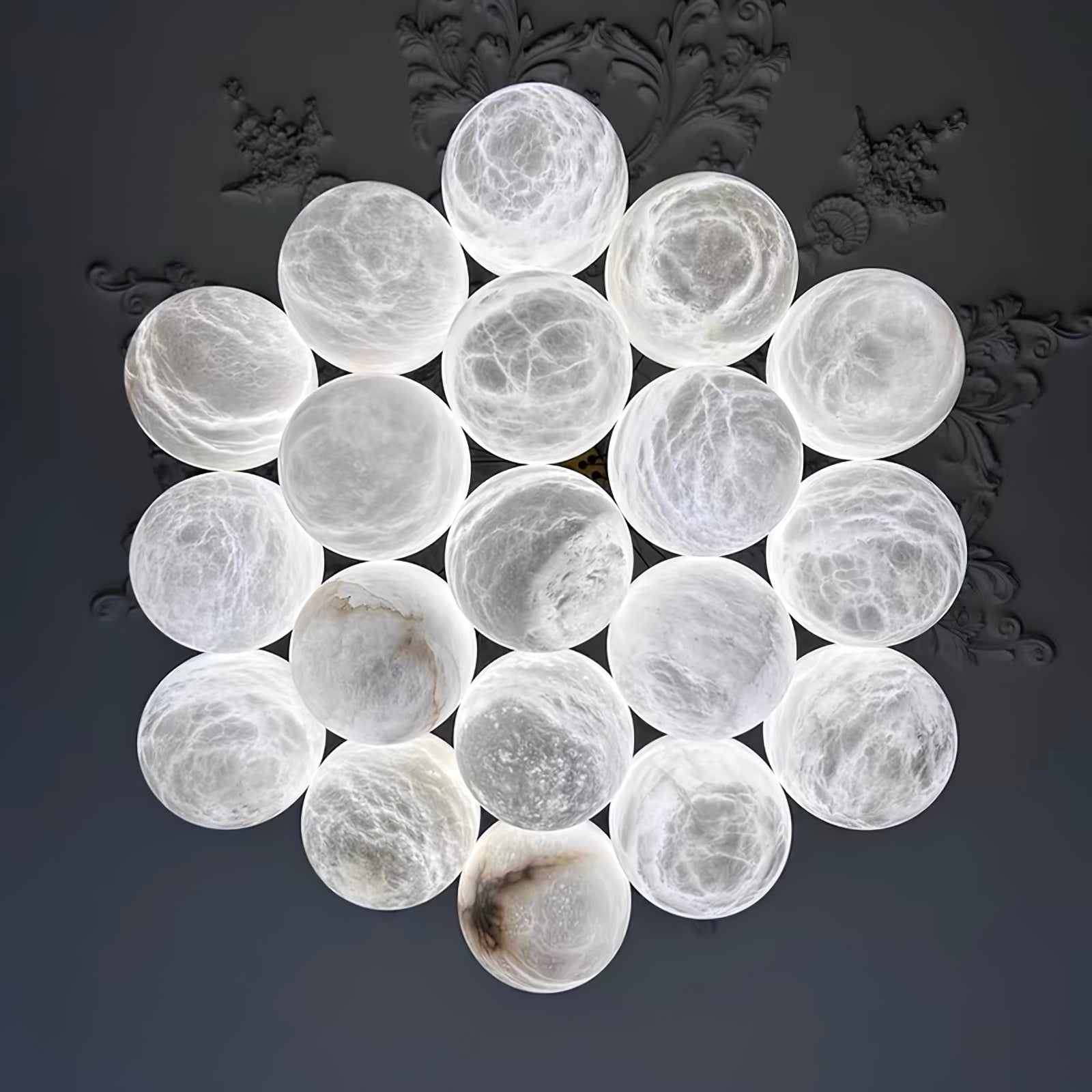 Cyrel Alabaster Chandelier