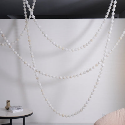 Grempt Alabaster Pearl Necklace Chandelier