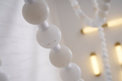 Grempt Alabaster Pearl Necklace Chandelier