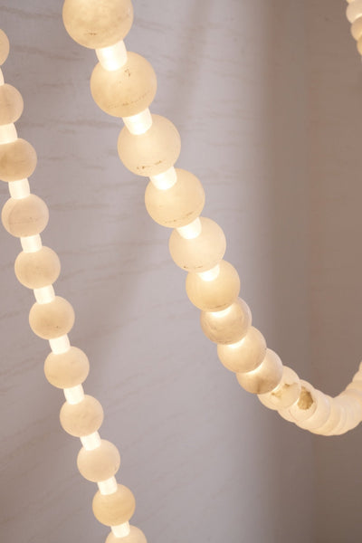 Grempt Alabaster Pearl Necklace Chandelier