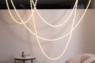 Grempt Alabaster Pearl Necklace Chandelier