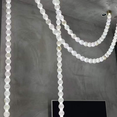 Grempt Alabaster Pearl Necklace Chandelier