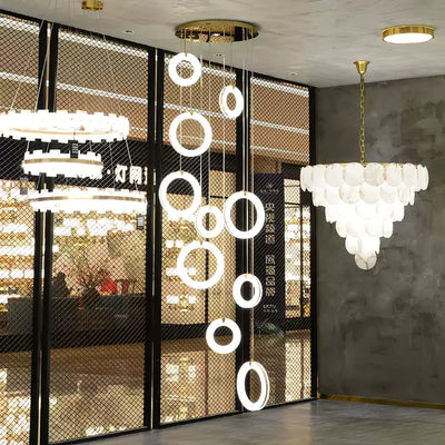 Orelia Alabaster Pendant Light