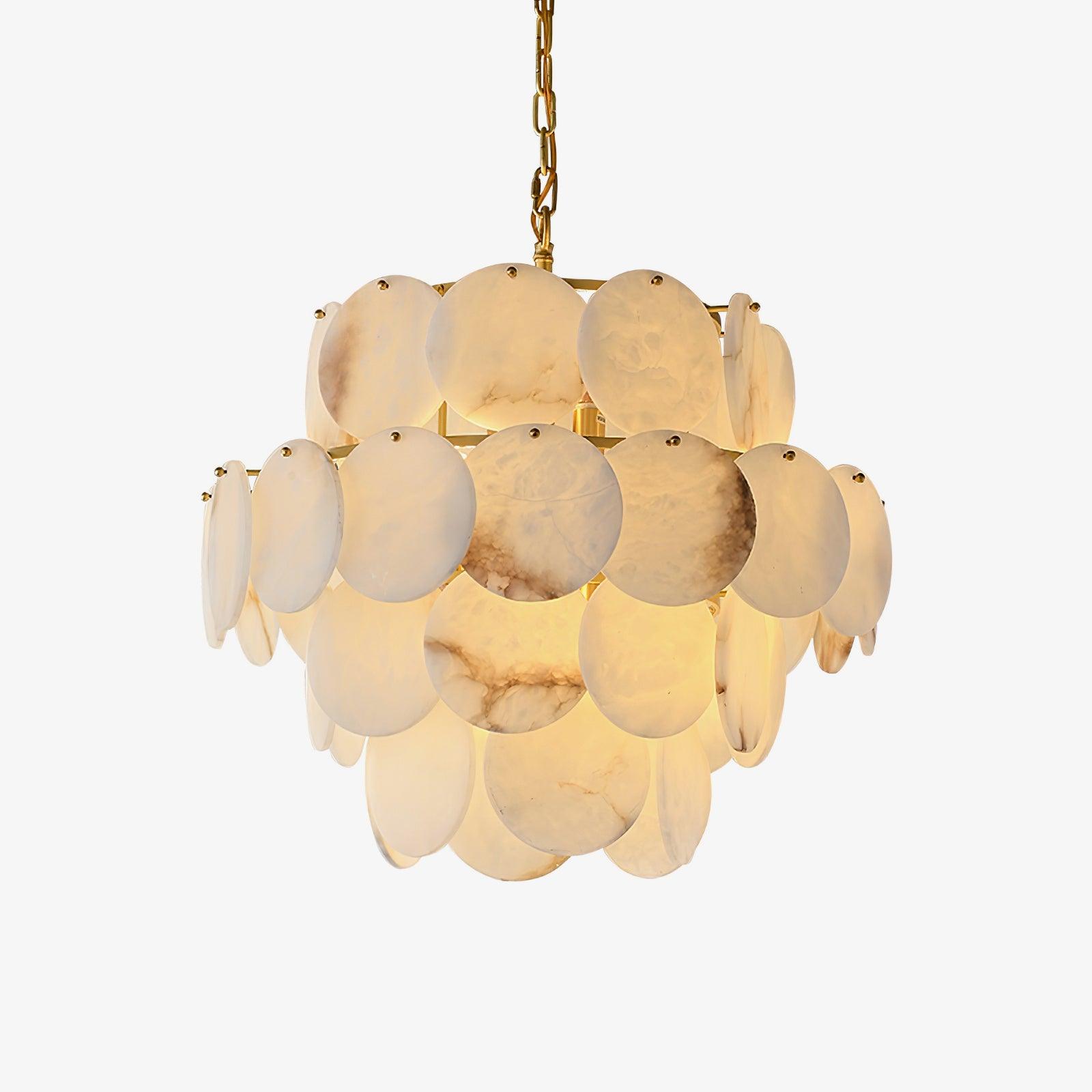 Nivarora Alabaster Chandelier