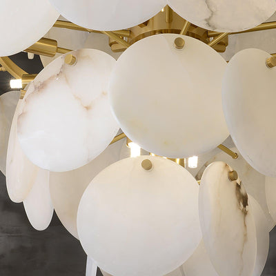 Nivarora Alabaster Chandelier