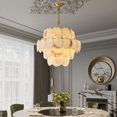 Nivarora Alabaster Chandelier