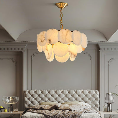 Nivarora Alabaster Chandelier