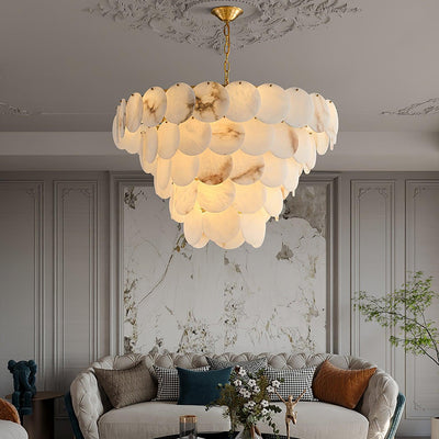 Nivarora Alabaster Chandelier