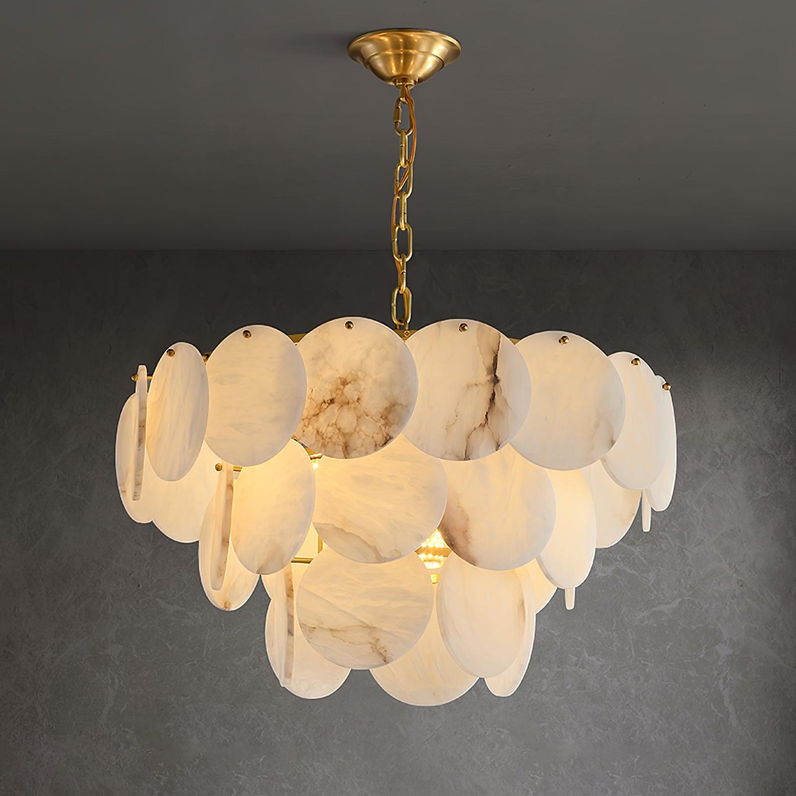 Nivarora Alabaster Chandelier