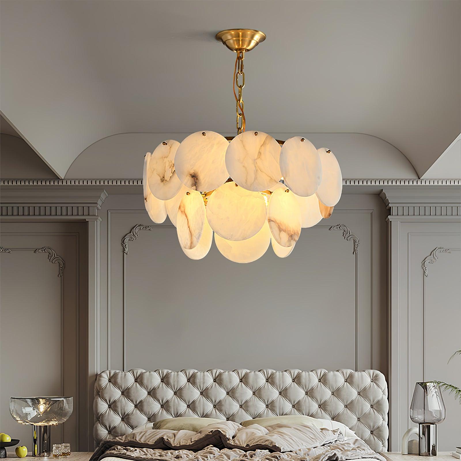 Nivarora Alabaster Chandelier