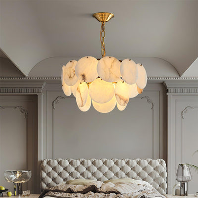 Nivarora Alabaster Chandelier